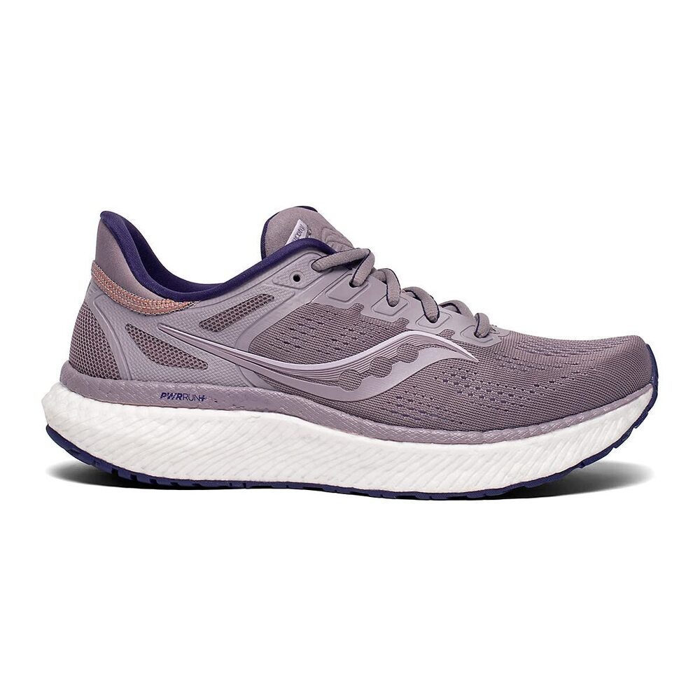 Saucony Womens Hurricane 23 Sneaker, Black/Rose, 8.5 US